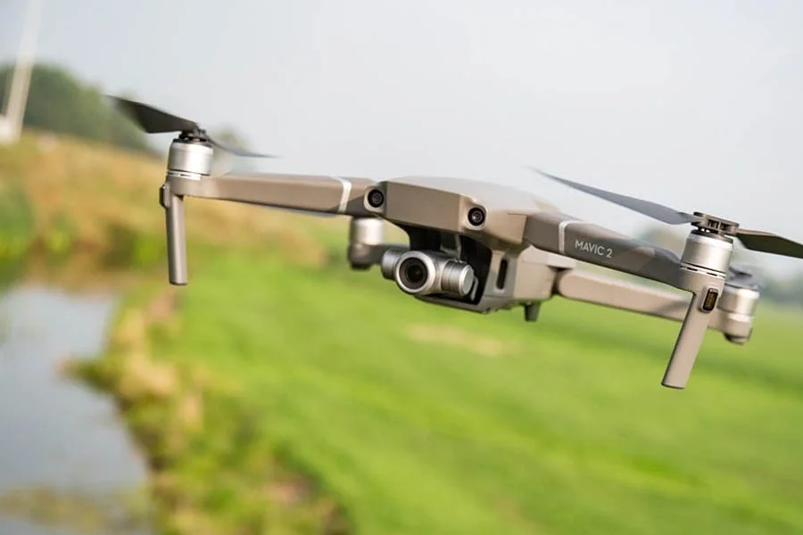 a drone with a camera